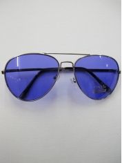 Aviator Novelty Sunglasses - Blue